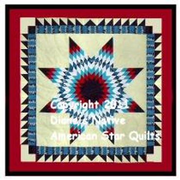 OFFICIAL SITE Diane's Native American Star Quilts.  https://www.dianesnativeamericanstarquilts.net