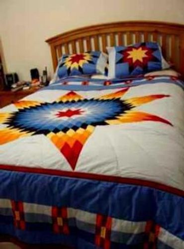 OFFICIAL SITE Diane's Native American Star Quilts.  https://www.dianesnativeamericanstarquilts.net