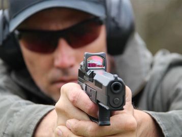 Pistol weapons platform Phase 2 Self-Defense course.