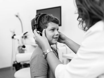 Pediatric hearing test