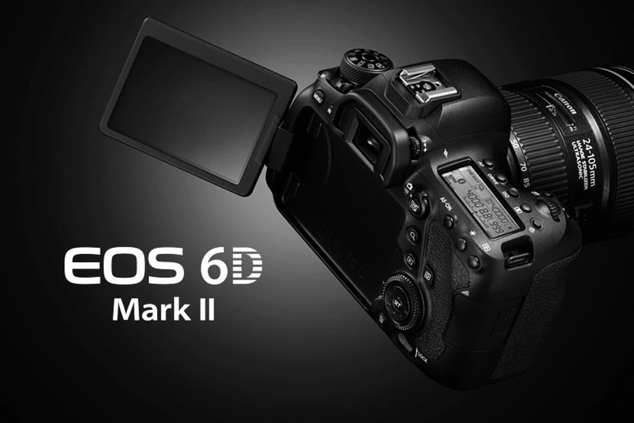 Capture the world in stunning detail with the Canon EOS 6D Mark II