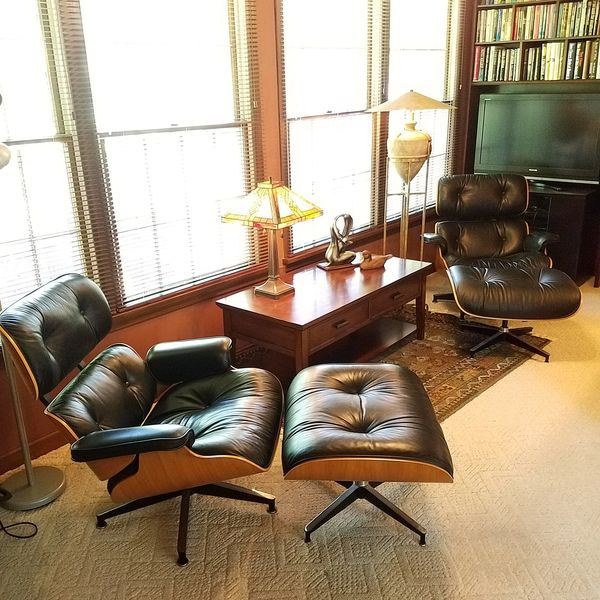 Photo from one of our past sales showing Eames chairs and other beautiful furnishings.