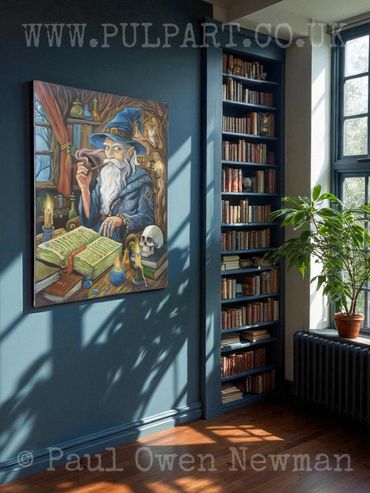 PULP WALL ART © Paul Owen Newman — PULP ART ( www.pulpart.co.uk )