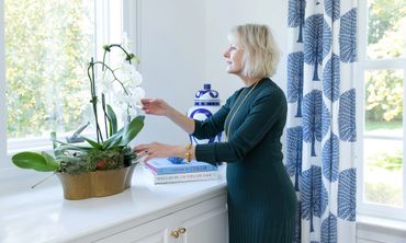 Portrait of interior designer in Talbot County, Maryland - photo by Jill Jasuta