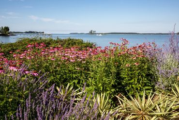 Artist and landscape designer Jan Kirsh in Talbot County, MD - photo by Jill Jasuta