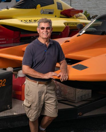 Powerboat racing in Cambridge, MD - photo by Jill Jasuta