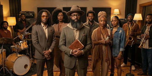 Kinfolf Organization: Dome, Saint, Yaa, Ya-Ya, Selah. Logix-X, Apex. The Oracle. The Backbone Band.