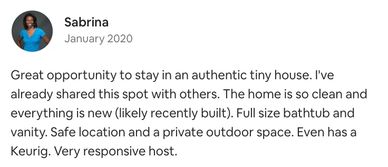 Our guests love how clean and our attention to detail is for short term rentals