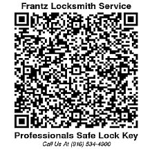 Frantz Locksmith Service Professional Safe Lock Key QR Code