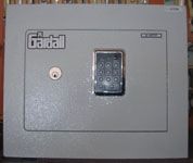 Gardall Electronic Wall Safe Digital Key Pad and Key