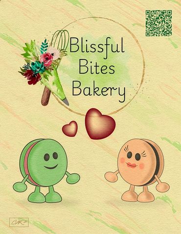 Blissful Bites Bakery, Promotion Poster