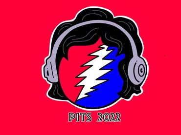 John Mayer "Johnny Headphones" Dead & Co sticker & merchandise