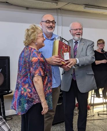 Paul Anthony Barker winner of Paint a Portrait of Michael Sheen