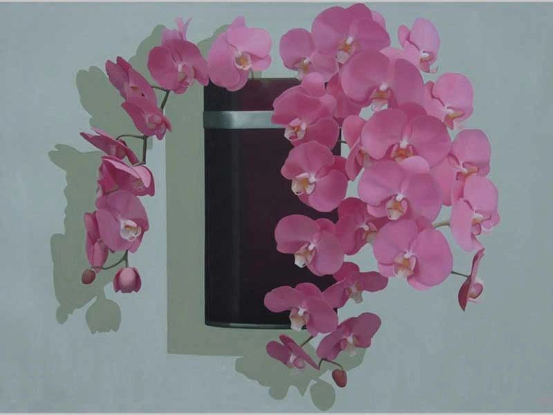 Oil Painting Commission of Orchids