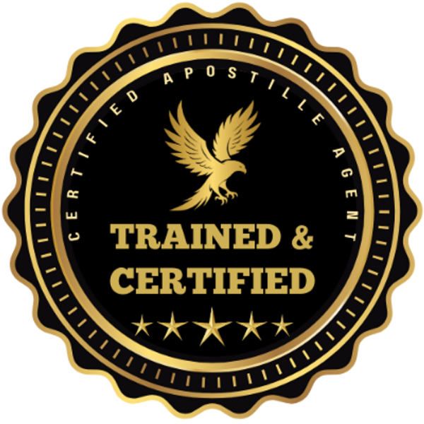 Certified Apostille Agent Trained Seal