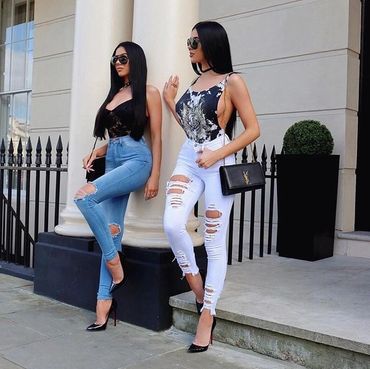 Badura Twins Fashion Style - Klaudia and Laura Badura - Kallyz Elite Selection