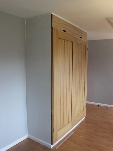 Made-to-measure wardrobe.