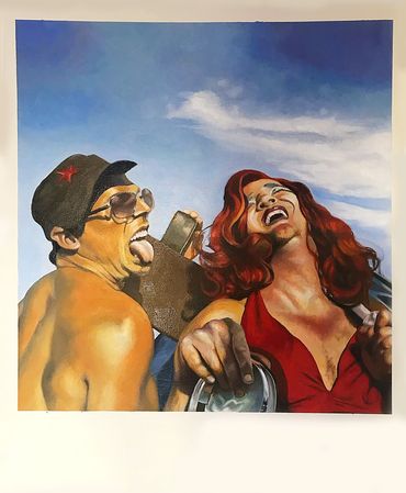 Joshua Tree, 30 x 36, oil on canvas.