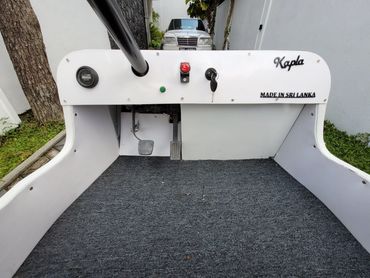 The interior of a Kapla electric Mini SUV electric vehicle