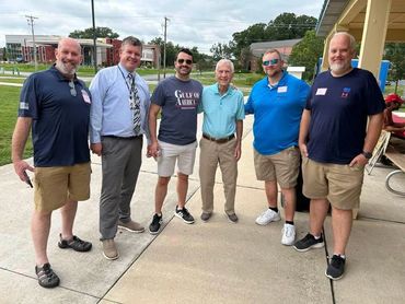 Hanging at the Valparaiso Republican Picnic