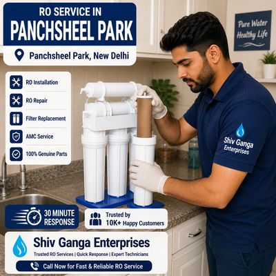 Ro service in panchsheel park by professional