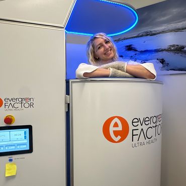 Experience whole body cryotherapy in Lake Oswego for workout recovery, soreness, energy, & wellness.