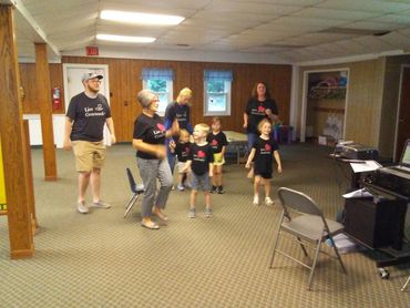 Kids at Vacation Bible School