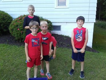 Kids at Vacation Bible School