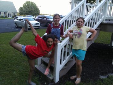 Kids at Vacation Bible School