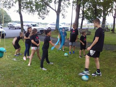 Kids at Vacation Bible School