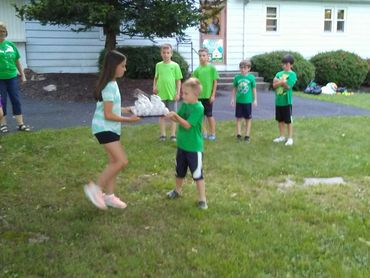 Kids at Vacation Bible School