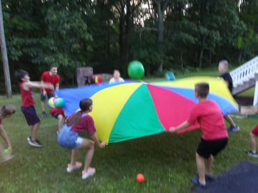 Kids at Vacation Bible School