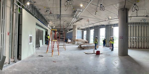 During construction.