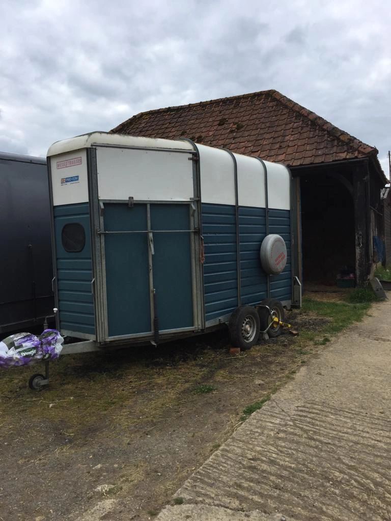 Horse trailer to be serviced