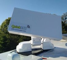 Automatic caravan TV satellite