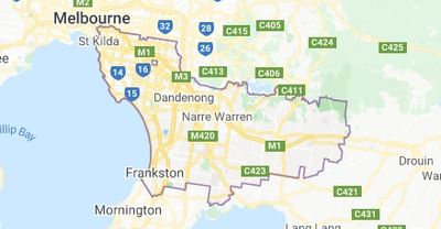 Map of area of service for Mehtab Driving School