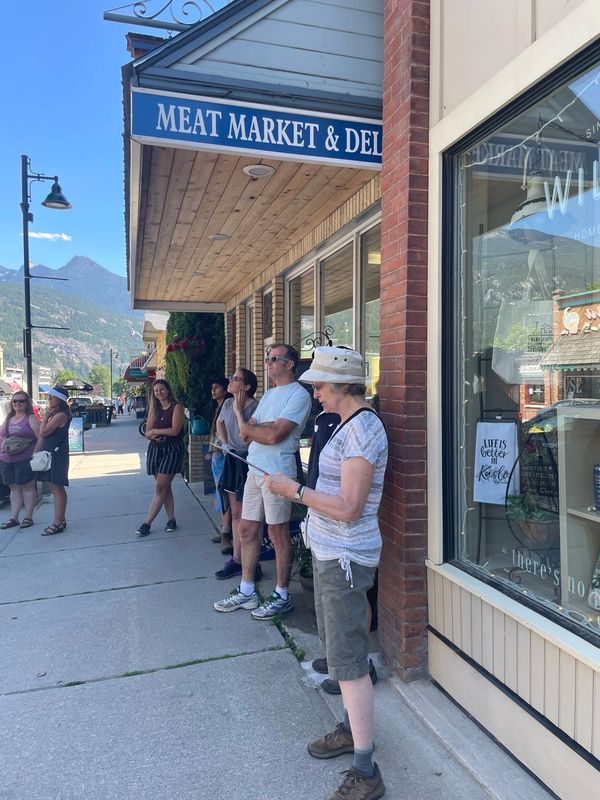 Tour group Historic Society of Kaslo
Daytour history 1890 1895 1800’s village antique