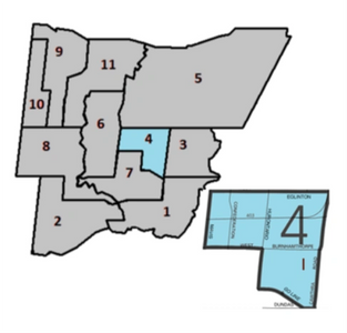 Ward 4 Boundary Map