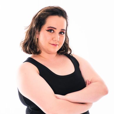 South Sound Dance ballet instructor smiling in staff portrait, black top