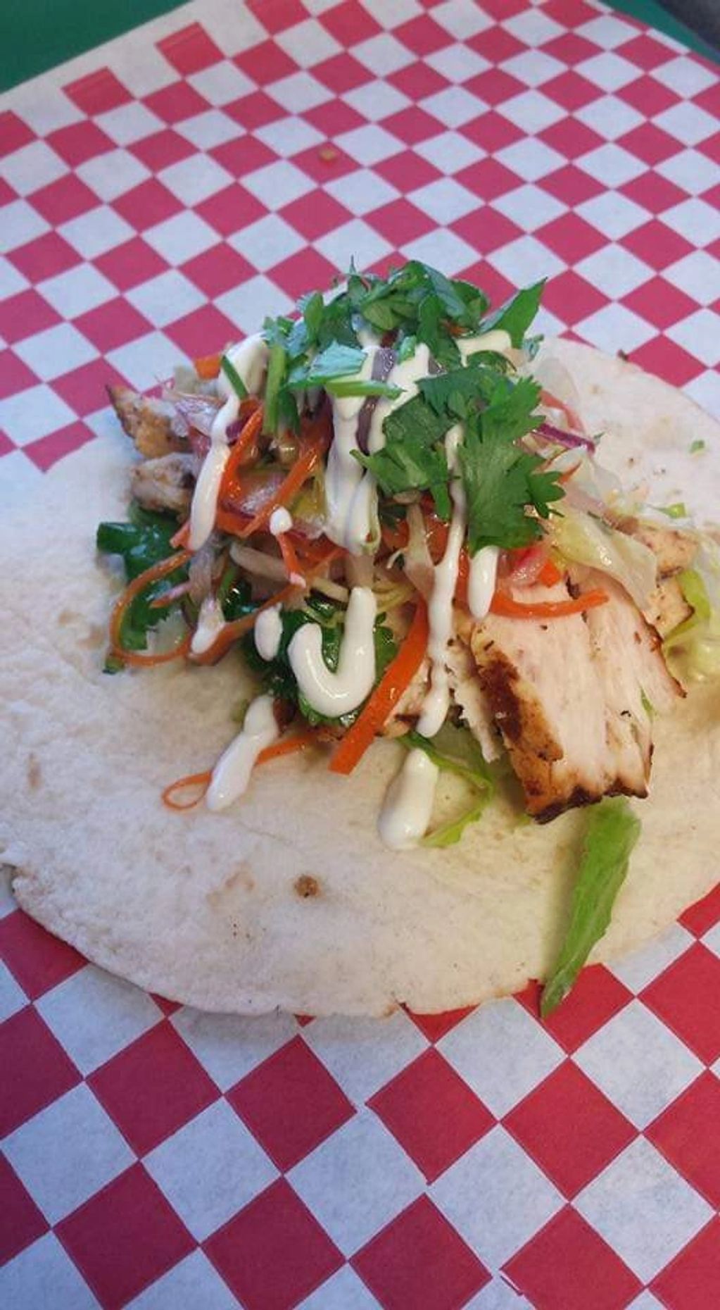 Chicken Tandoori Tacos