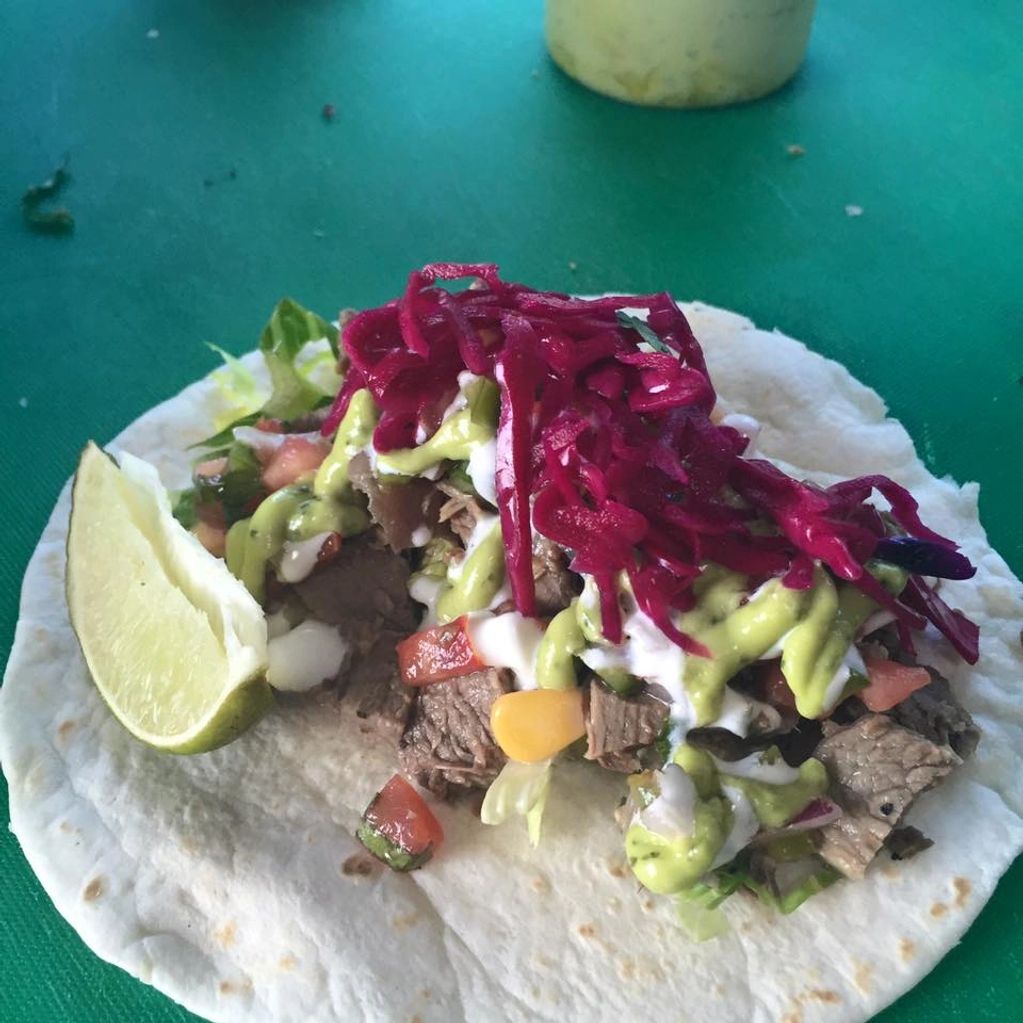 Beef Tacos Tomatillos