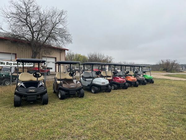 Club Car Tempos in multitude of colors!