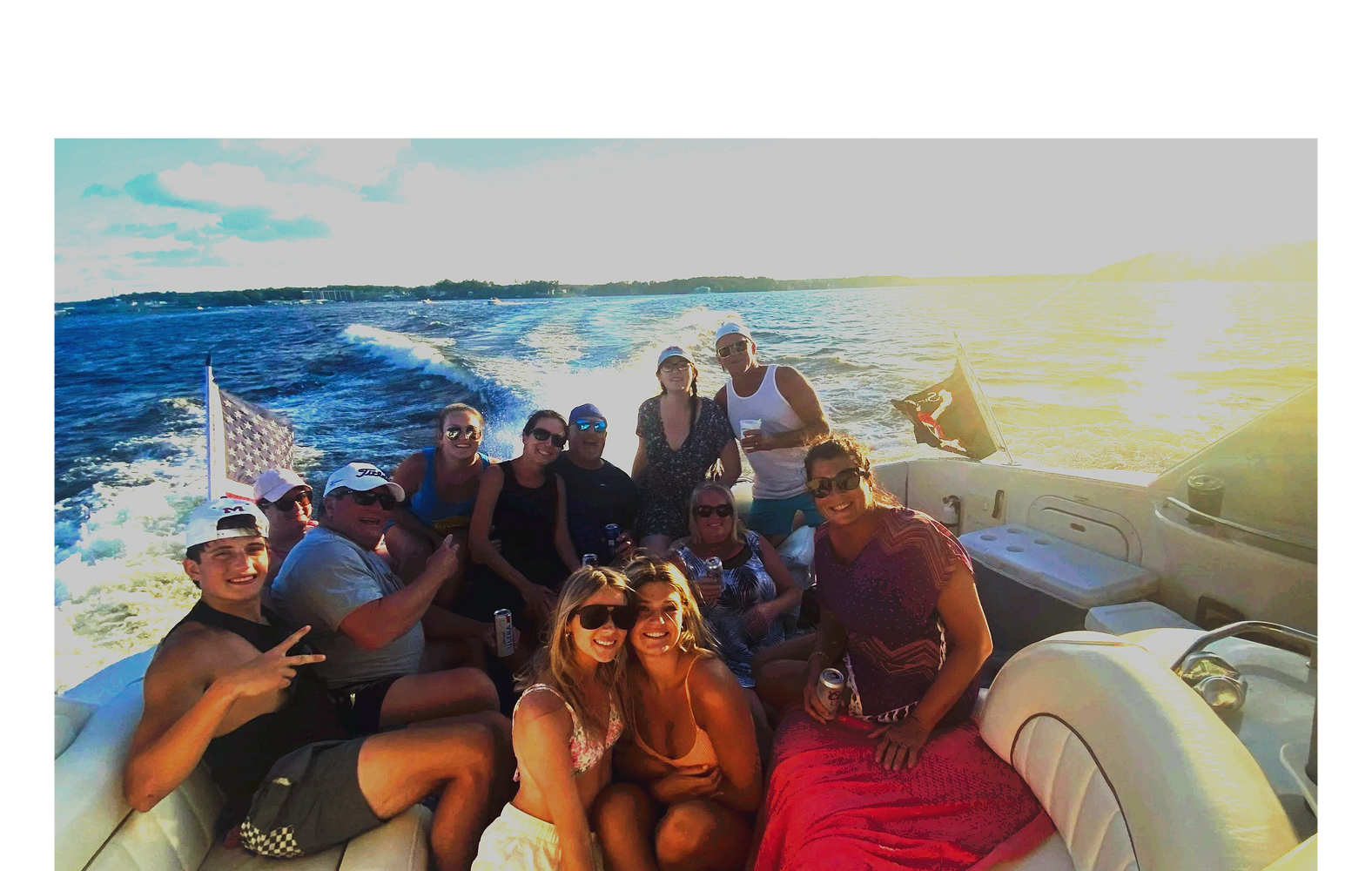 group of people in boat