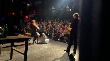 A packed house for Chagall In New York, a play by David McDonald