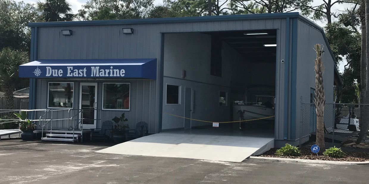 Our Brand new, state of the art facility is centrally  located between 2 New Smyrna Boat ramps.     