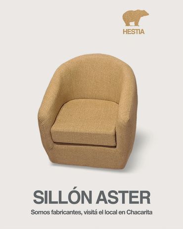 Sillón individual, sillón de living, sillón de un cuerpo