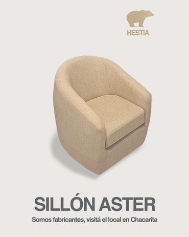 Sillón individual, sillón de living, sillón de un cuerpo