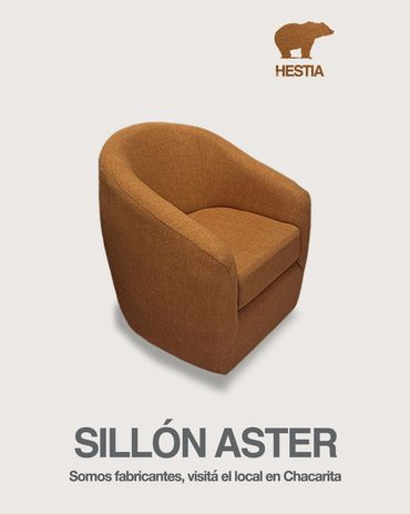 Sillón individual, sillón de living, sillón de un cuerpo