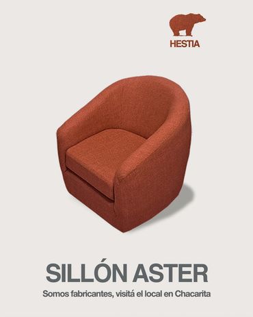 Sillón individual, sillón de living, sillón de un cuerpo