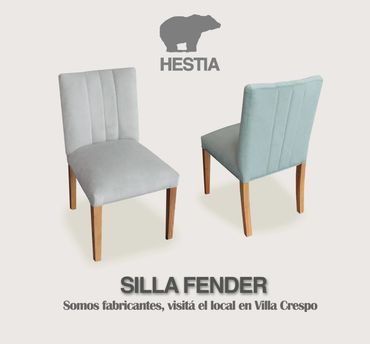Silla con apoyabrazos, silla de comedor, silla tapizada, silla de madera tapizada, silla de diseño